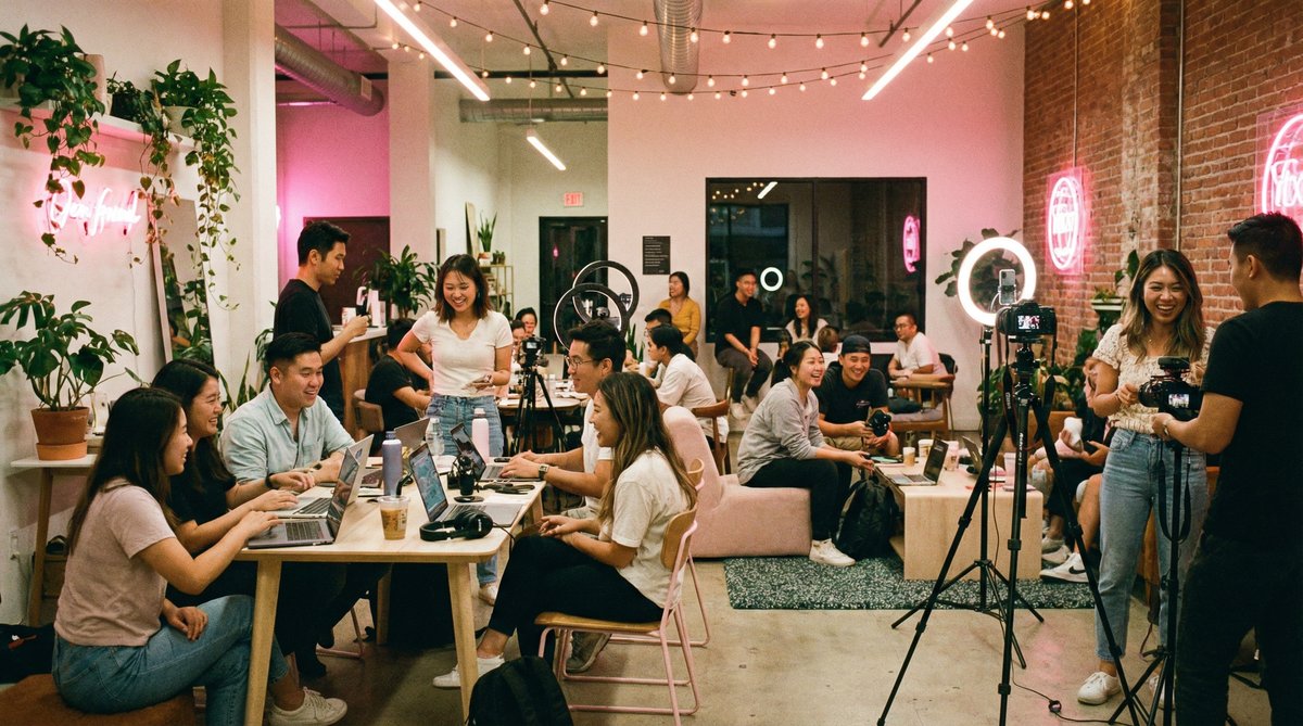 国产自拍创作者聚会